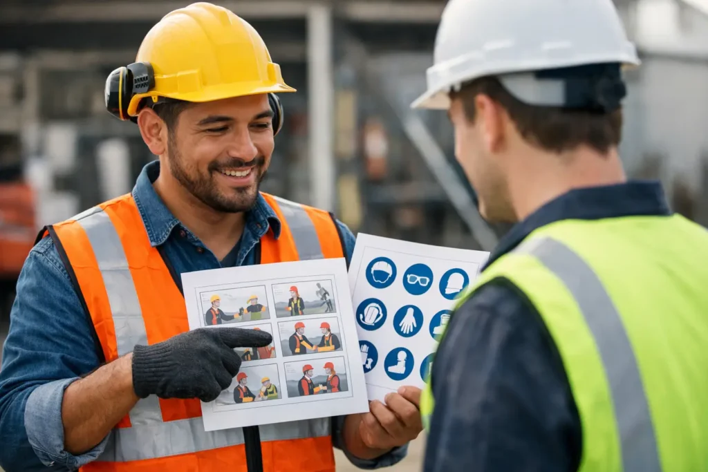 Bilingual Safety Instruction Workers Can Use